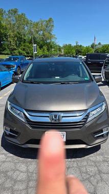 Pacific Pewter Metallic 2018 Honda Odyssey Elite
