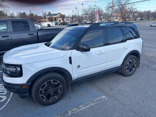 Oxford White 2021 Ford Bronco Sport Outer Banks