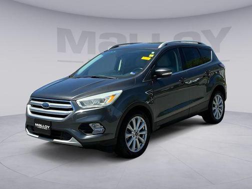 Magnetic Metallic 2017 Ford Escape Titanium