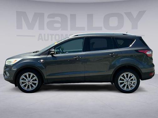 Magnetic Metallic 2017 Ford Escape Titanium