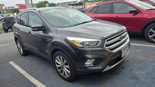 Magnetic Metallic 2017 Ford Escape Titanium