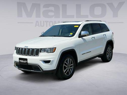 Bright White Clearcoat 2021 Jeep Grand Cherokee Limited