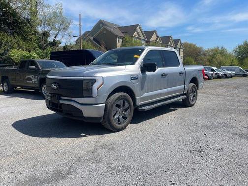 Iconic Silver Metallic 2024 Ford F-150 Lightning XLT