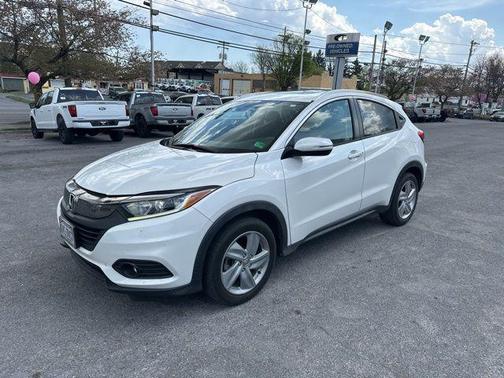 Platinum White Pearl 2019 Honda HR-V EX