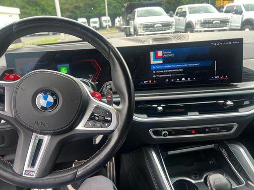 Black Sapphire Metallic 2024 BMW X6 M Base