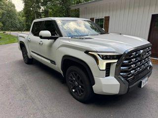 Wind Chill Pearl 2024 Toyota Tundra Hybrid Platinum