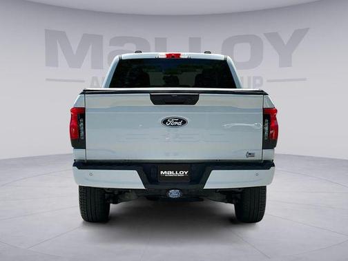 Oxford White 2025 Ford F-150 Lightning XLT
