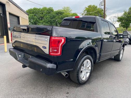 Black 2016 Ford F-150 Platinum