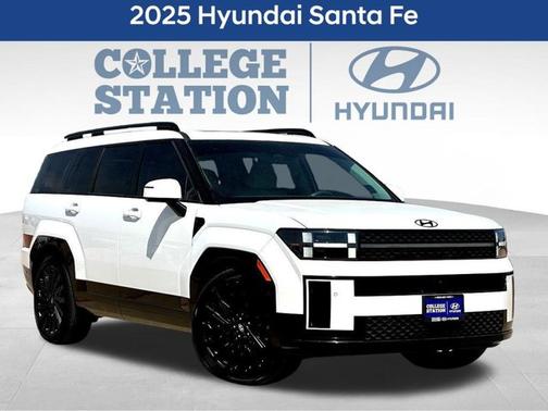 White 2025 Hyundai SANTA FE Calligraphy