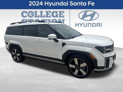 White 2024 Hyundai SANTA FE HEV Limited