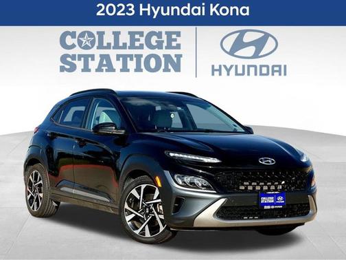 Black 2023 Hyundai KONA Limited