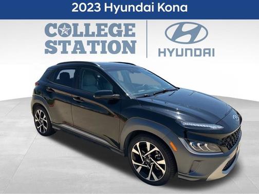 Black 2023 Hyundai KONA Limited