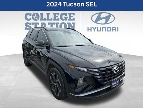 Black 2024 Hyundai TUCSON SEL