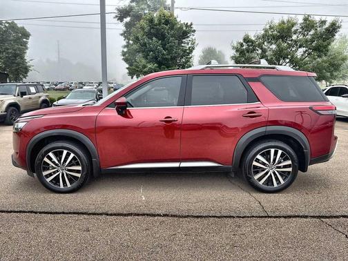 Scarlet Ember 2024 Nissan Pathfinder Platinum FWD