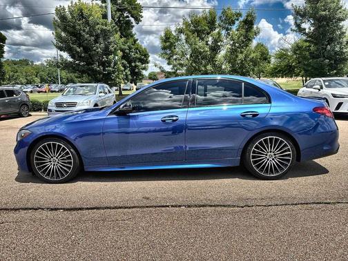 Starling Blue Metallic 2022 Mercedes-Benz C-Class Sedan