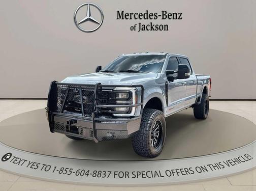 Glacier Gray Metallic Tri-Coat 2024 Ford F-250 Lariat
