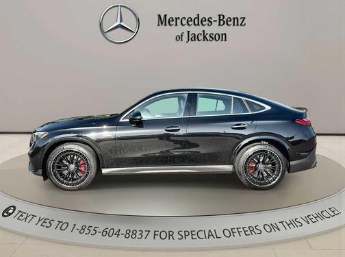 Obsidian Black Metallic 2026 Mercedes-Benz AMG GLC 43 4MATIC Coupe