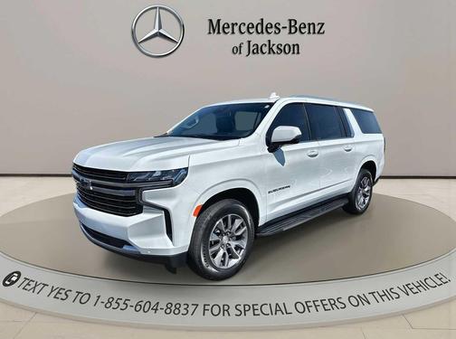 Summit White 2023 Chevrolet Suburban LT