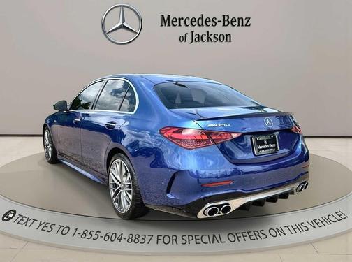 Starling Blue Metallic 2023 Mercedes-Benz AMG C 43 4MATIC