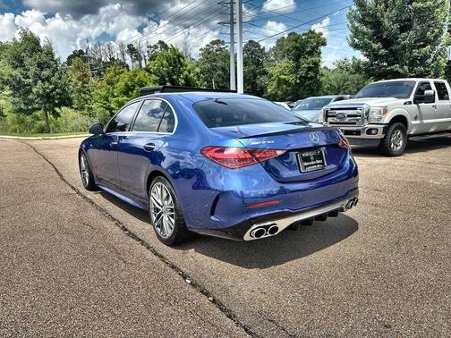 Starling Blue Metallic 2023 Mercedes-Benz AMG C 43 4MATIC