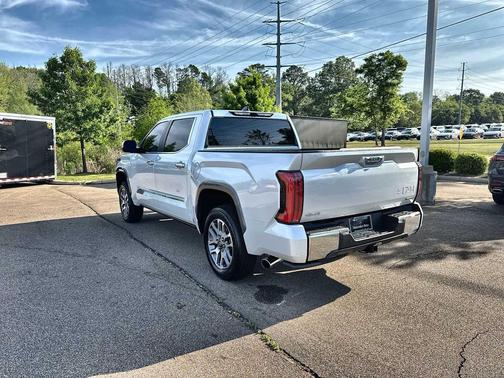 Wind Chill Pearl 2025 Toyota Tundra Hybrid 1794 Edition