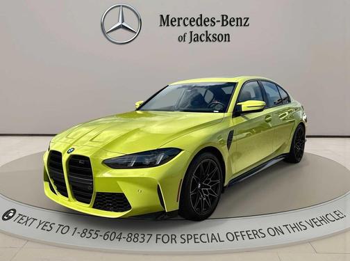 Sao Paulo Yellow 2025 BMW M3 Competition xDrive