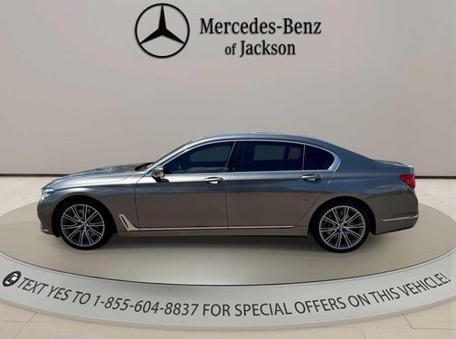 Gray 2018 BMW 750 I