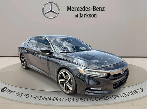 Crystal Black Pearl 2018 Honda Accord Sport
