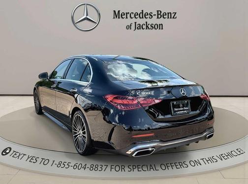 Black 2026 Mercedes-Benz C-Class C 300