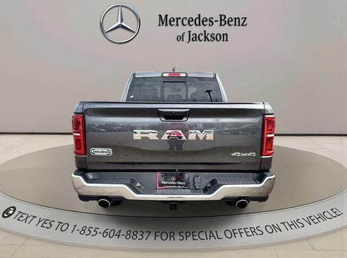 Granite Crystal Metallic Clearcoat 2026 RAM 1500 Longhorn