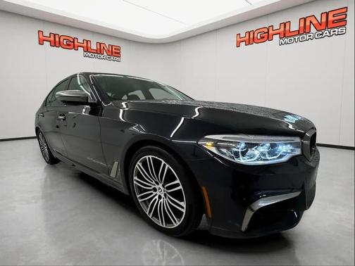 Black 2018 BMW M550 i Xdrive