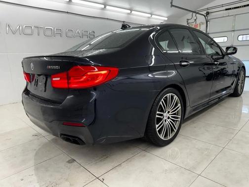 Black 2018 BMW M550 i Xdrive