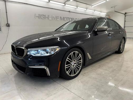 Black 2018 BMW M550 i Xdrive