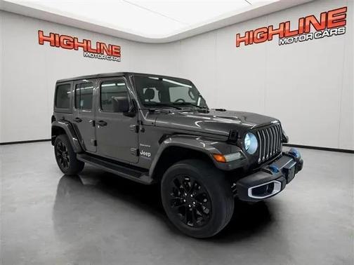 Granite Crystal Metallic Clearcoat 2022 Jeep Wrangler Unlimited 4xe Sahara