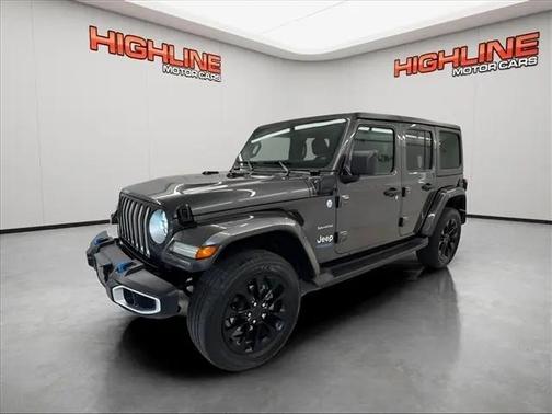 Granite Crystal Metallic Clearcoat 2022 Jeep Wrangler Unlimited 4xe Sahara