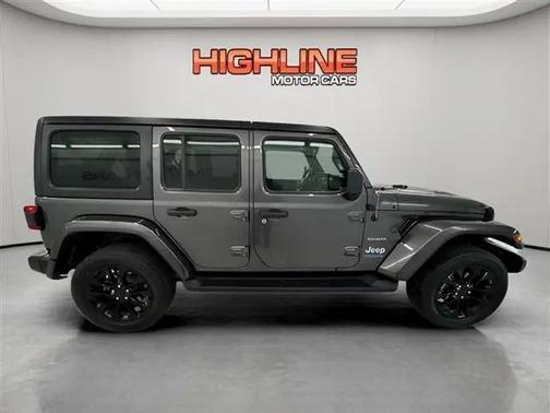 Granite Crystal Metallic Clearcoat 2022 Jeep Wrangler Unlimited 4xe Sahara