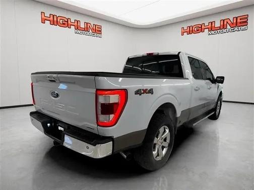 Gray 2021 Ford F-150 Lariat