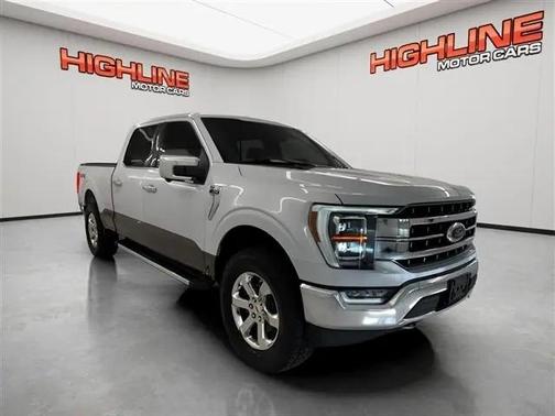 Gray 2021 Ford F-150 Lariat