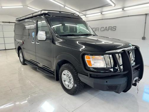 Super Black 2014 Nissan NV Passenger NV3500 HD S V6