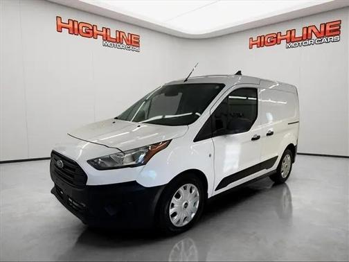 Frozen White 2023 Ford Transit Connect XL Cargo Van