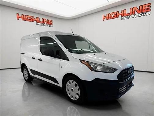 Frozen White 2023 Ford Transit Connect XL Cargo Van