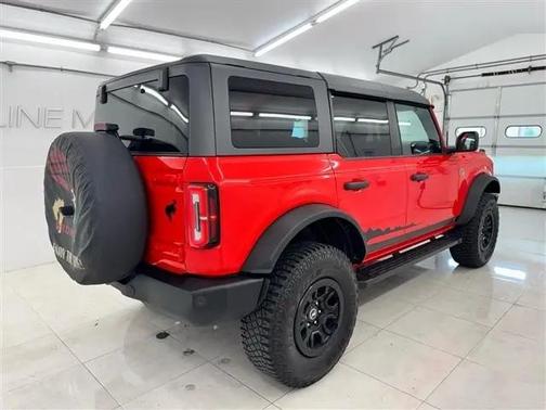 Red 2022 Ford Bronco Wildtrak