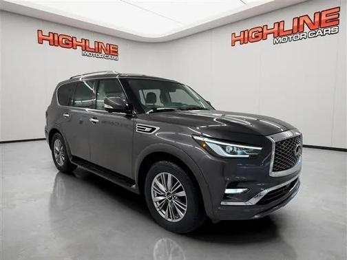Anthracite Gray 2024 INFINITI QX80 Luxe