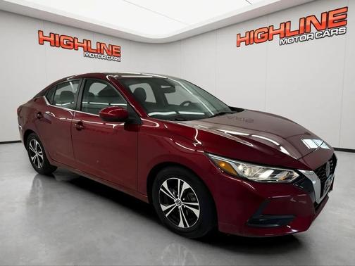 Scarlet Ember Tintcoat 2023 Nissan Sentra SV