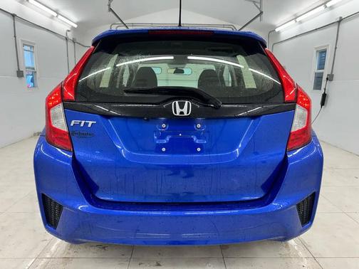 Blue 2016 Honda Fit LX