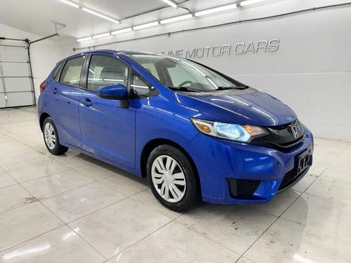 Blue 2016 Honda Fit LX