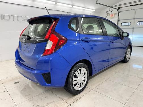 Blue 2016 Honda Fit LX