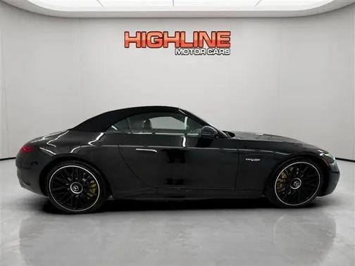 Obsidian Black Metallic 2022 Mercedes-Benz AMG SL 55 Base