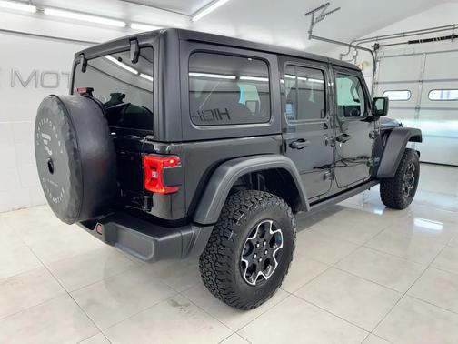 Black Clearcoat 2023 Jeep Wrangler 4xe Rubicon