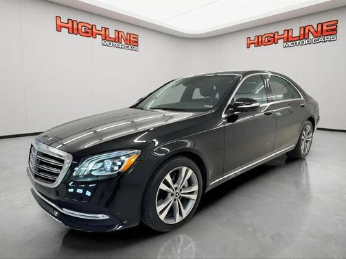 Black 2019 Mercedes-Benz S-Class 4MATIC